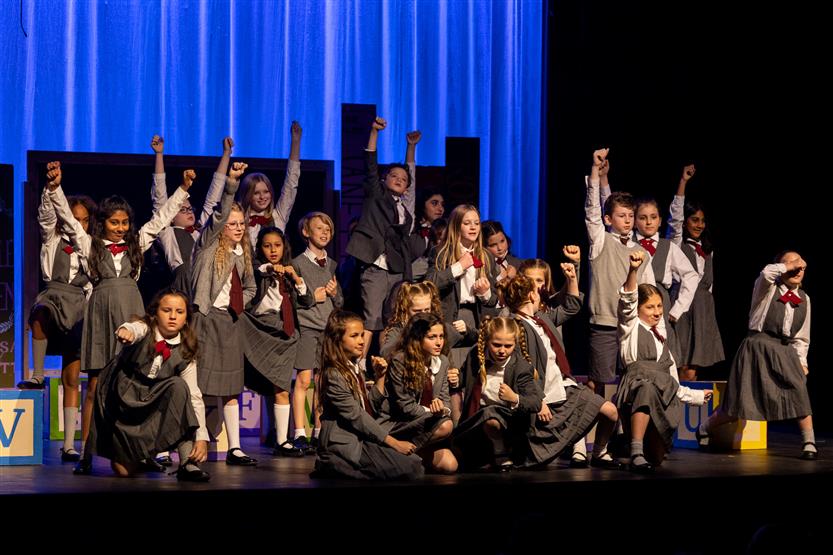 Students perform in musicals